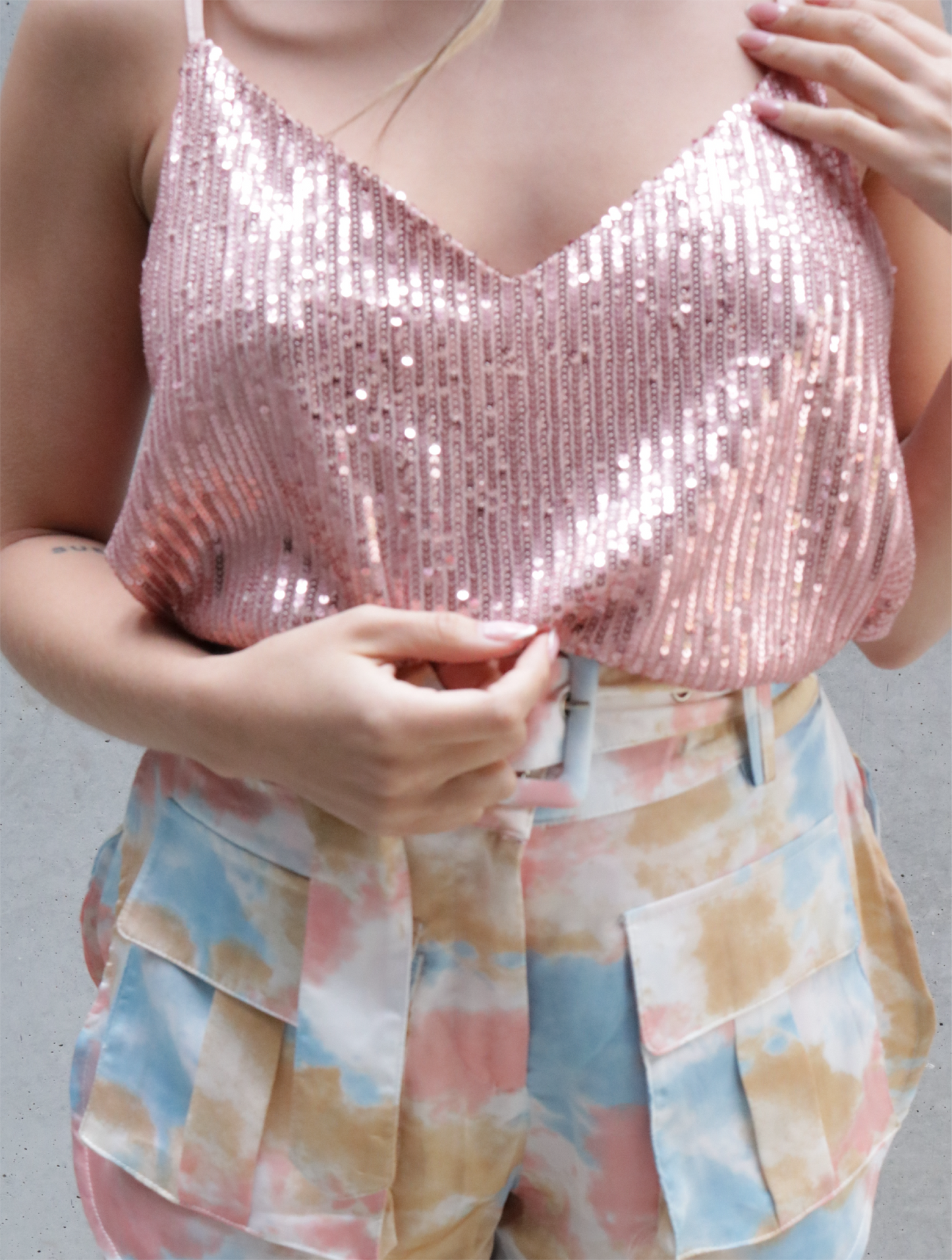 SEQUIN TOP