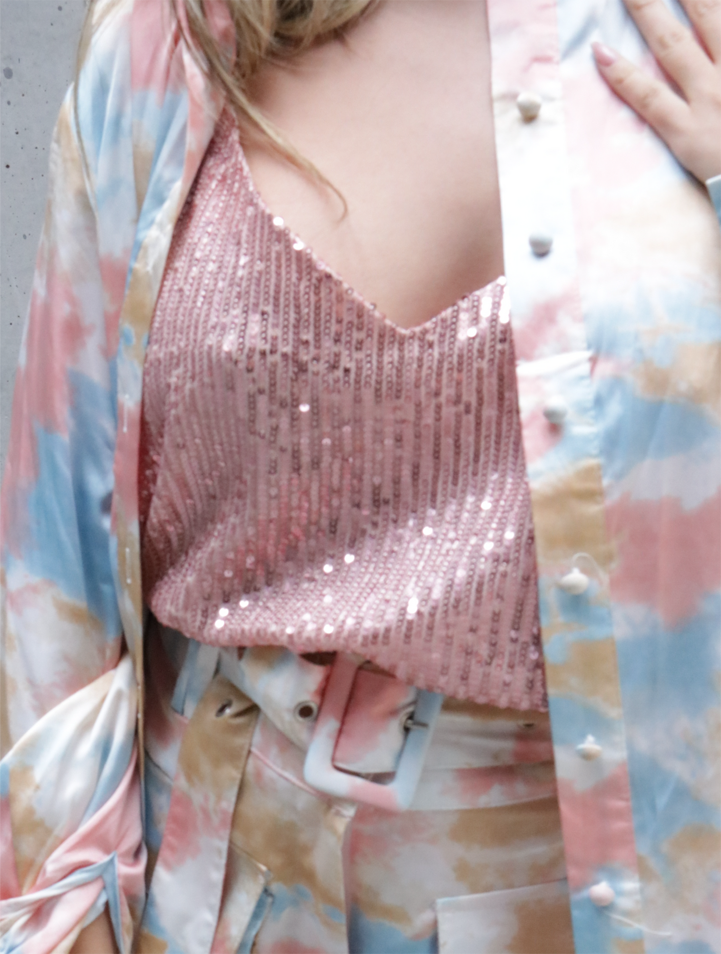 SEQUIN TOP