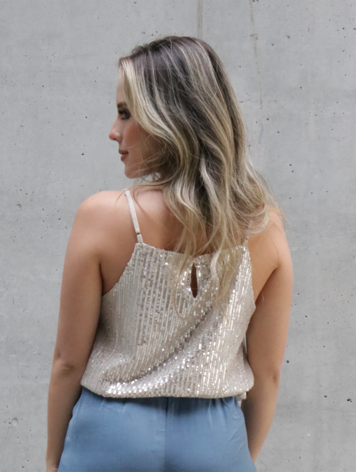 SEQUIN TOP